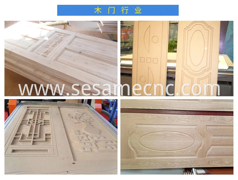 cnc router wood door making machine